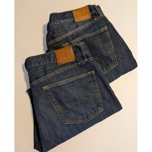 Lot of 2 Lucky Brand Jeans 363 Vintage Straight Mens 40x31 (tag 40x32) VERY NICE